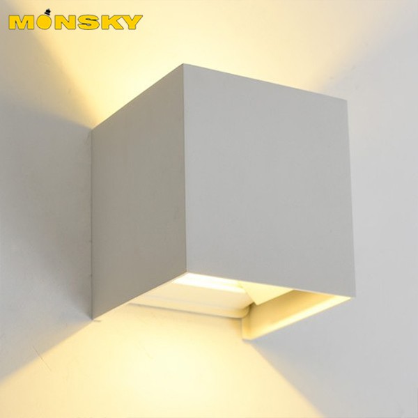 Đèn tường LED MONSKY ARON kiểu dáng sang trọng, độc đáo ánh sáng vàng