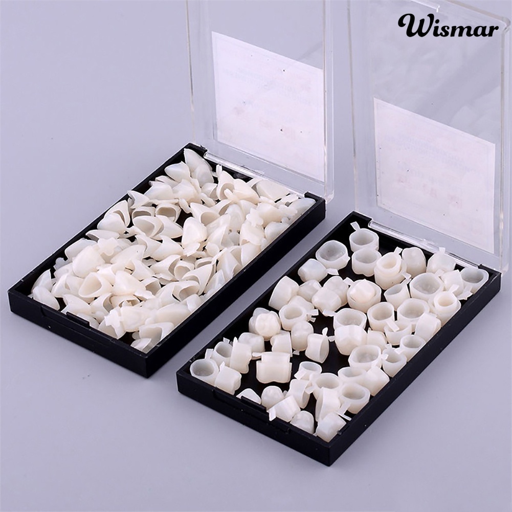 Set 50 mão răng tạm thời bằng nhựa resin tiện dụng chất lượng cao