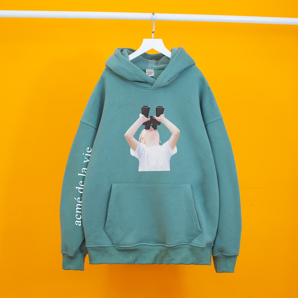 Áo nỉ Hoodie ADLV BÉ ỐNG NHÒM Hogoto shop , Áo hoodie nam nữ nỉ bông cotton