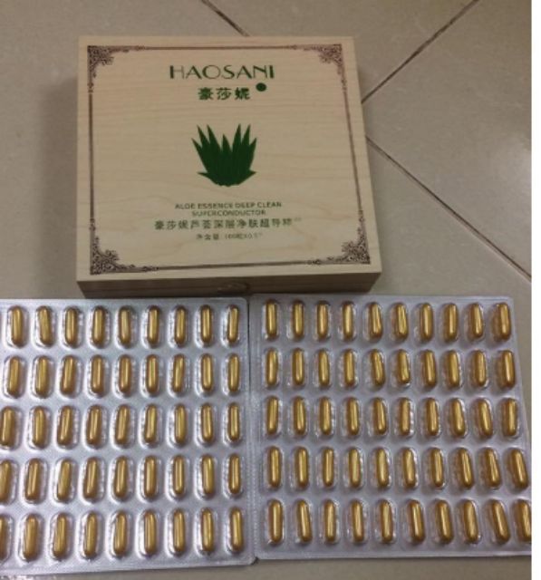 Viên hút chì thải độc haosani