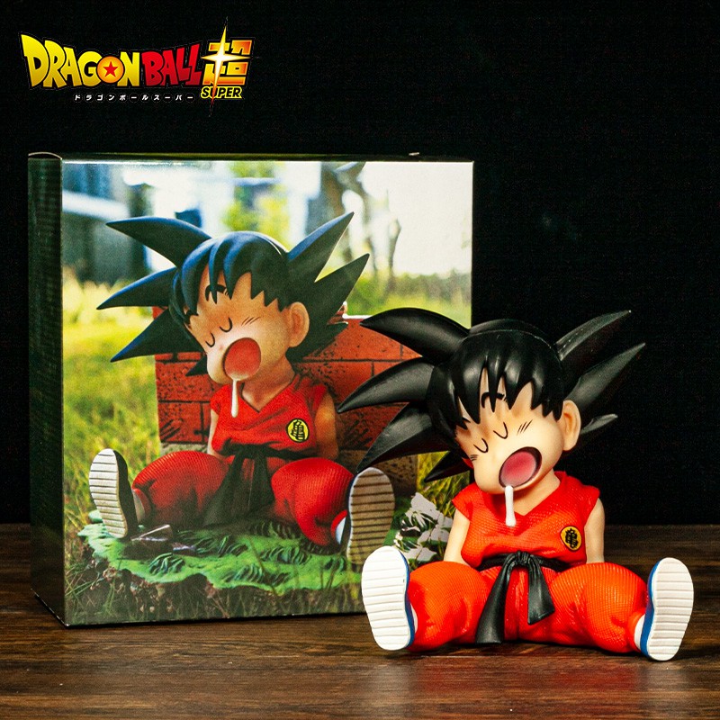 Mô hình goku ngủ gật hàng mới dễ thương
