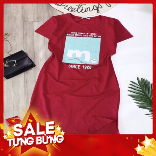 -HÀNG NHẬP KHẨU Đầm thun thái dáng dài ngang gối from rộng cao cấp Liên hệ mua hàng 084.209.1989