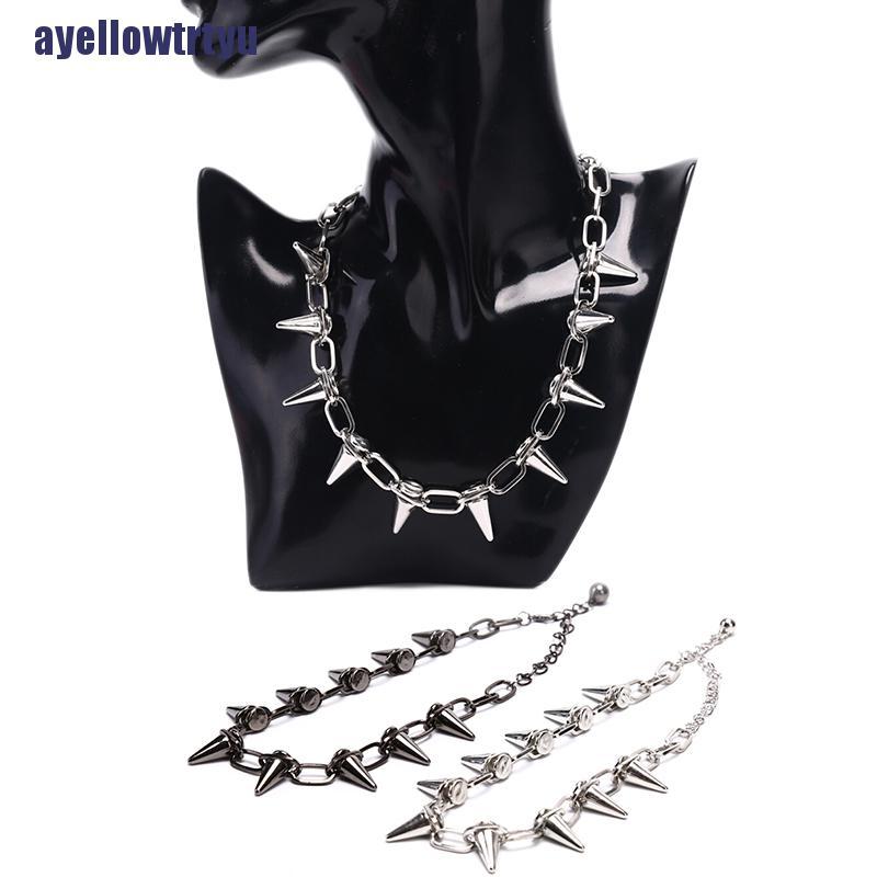 Vòng Cổ Choker Đính Đinh Tán Thời Trang Cá Tính