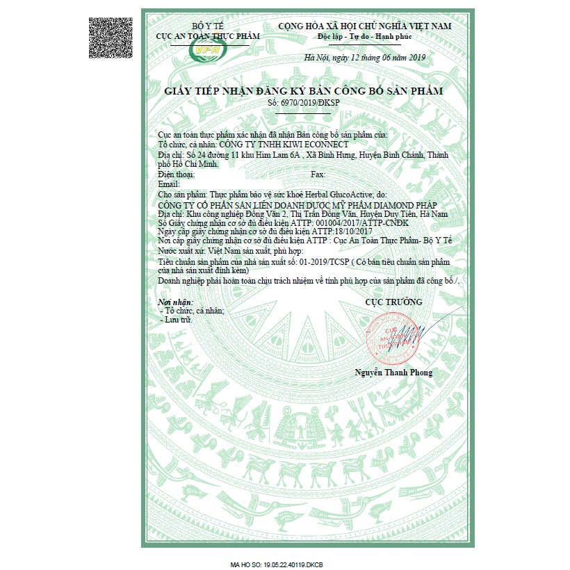 VIÊN UỐNG HERBAL GLUCOACTIVE - Thực Phẩm Hỗ Trợ Hạ Đường Huyết Ổn Định Sức Khỏe Toàn Diện - CHÍNH HÃNG HỘP 30 VIÊN