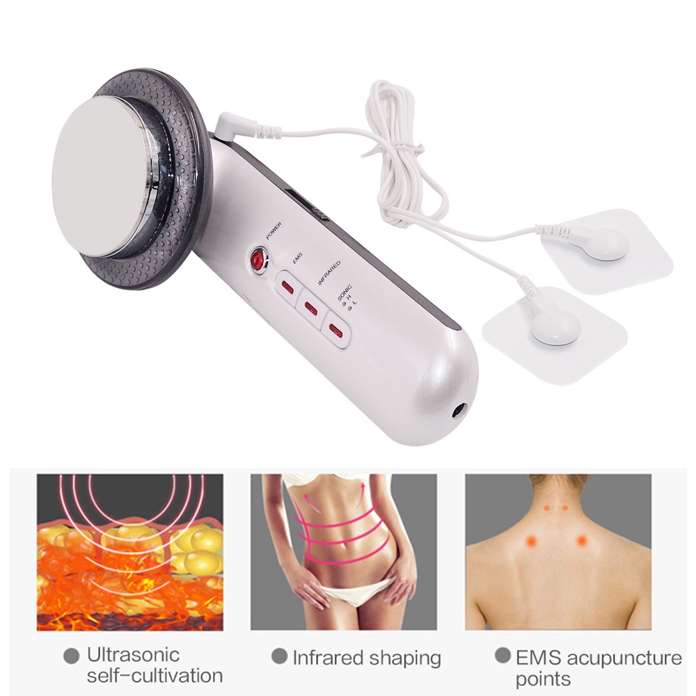 Máy Massage Đốt Cháy Mỡ Thừa EMS Bằng Sóng Siêu Âm Cảm Ứng Hồng Ngoại