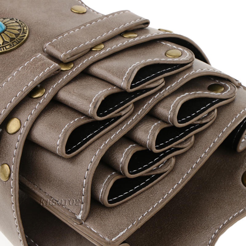 Túi Da PU Đựng Kéo Và Lược Chải Tạo Kiểu Tóc Chuyên Dụng Kesoto2