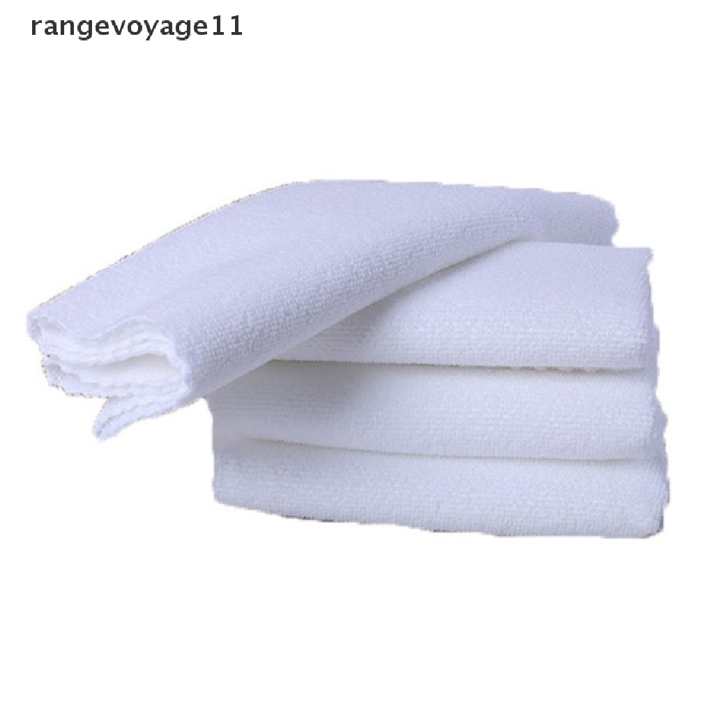 1 Khăn Bông Massage Chân Màu Trắng
