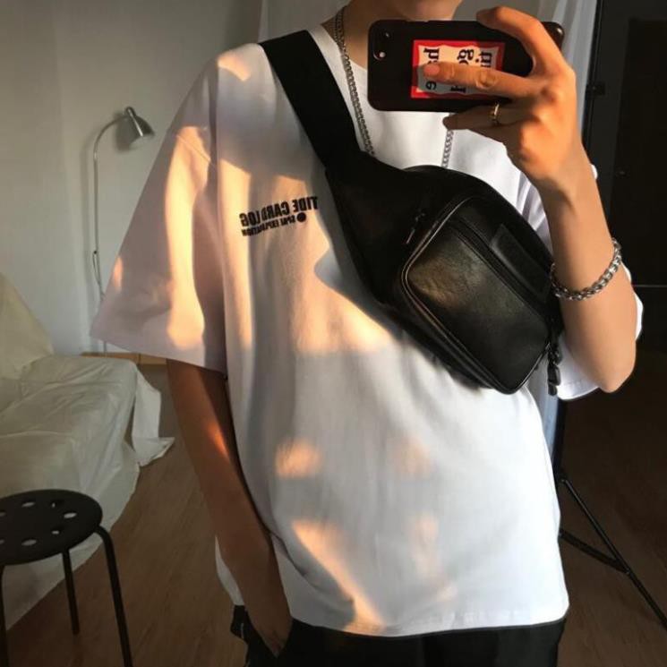 Áo thun tay lỡ unisex, áo phông tay lỡ form rộng, aá thun A304 | BigBuy360 - bigbuy360.vn