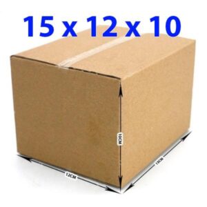 15x12x10 Hộp carton đóng hàng tiện nghi