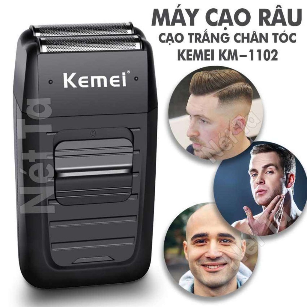 Máy cạo râu - cạo khô Kemei KM 1102