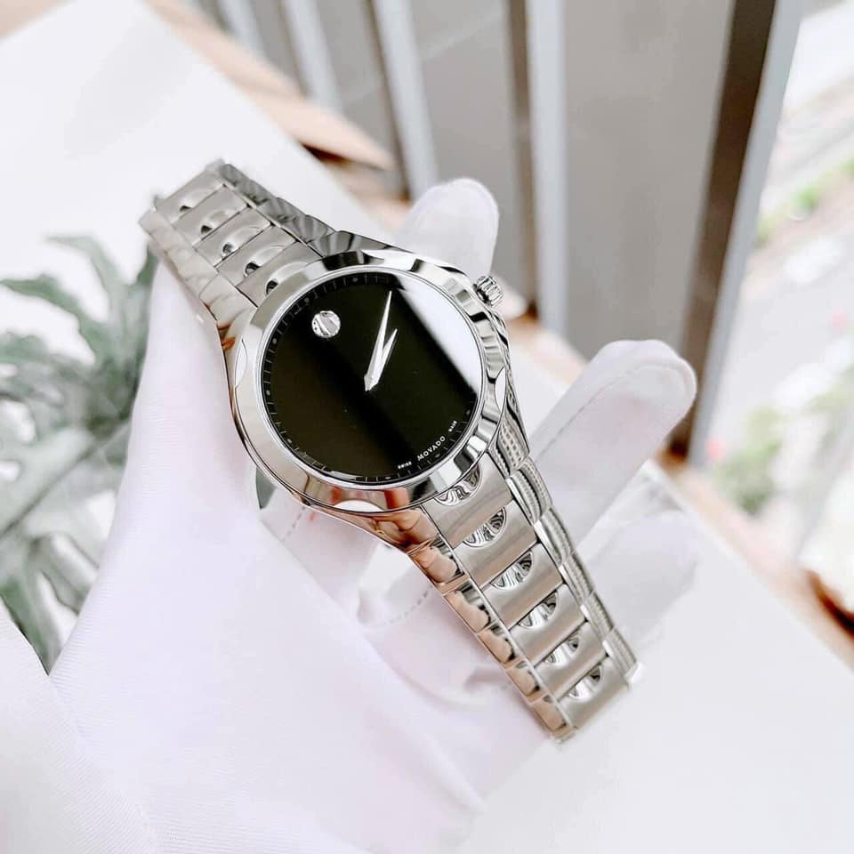 Đồng Hồ Nam Movado Luno Black Museum 0606378
