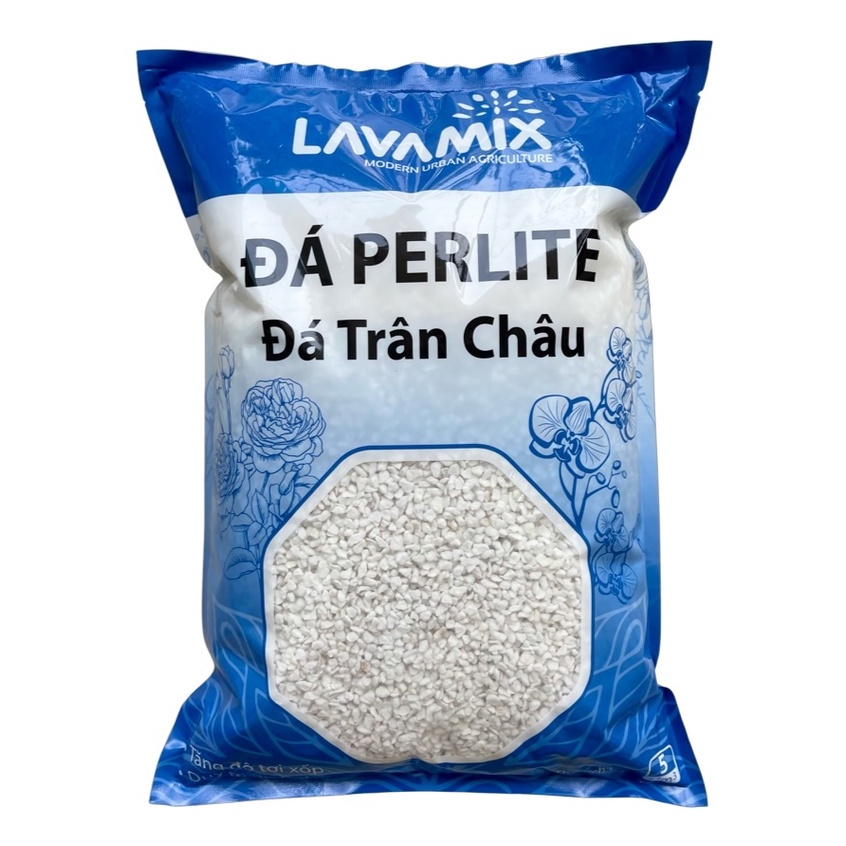 Sỏi Trang Trí, Đá Perlite, Đá Xốp Siêu Nhẹ, Đá trân châu Lavamix, Sỏi Trắng (túi 450-1kg)