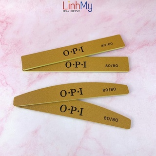 Dũa móng gel opi da bò - dũa phá gel phá bột độ nhám 80/80