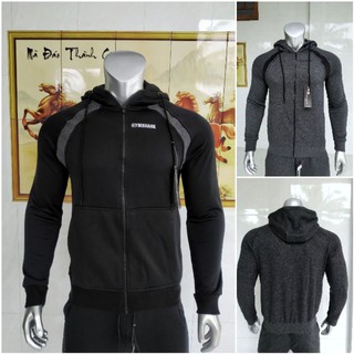 Áo Khoác Nỉ Da Cá Chống Rét Gymshark Nam