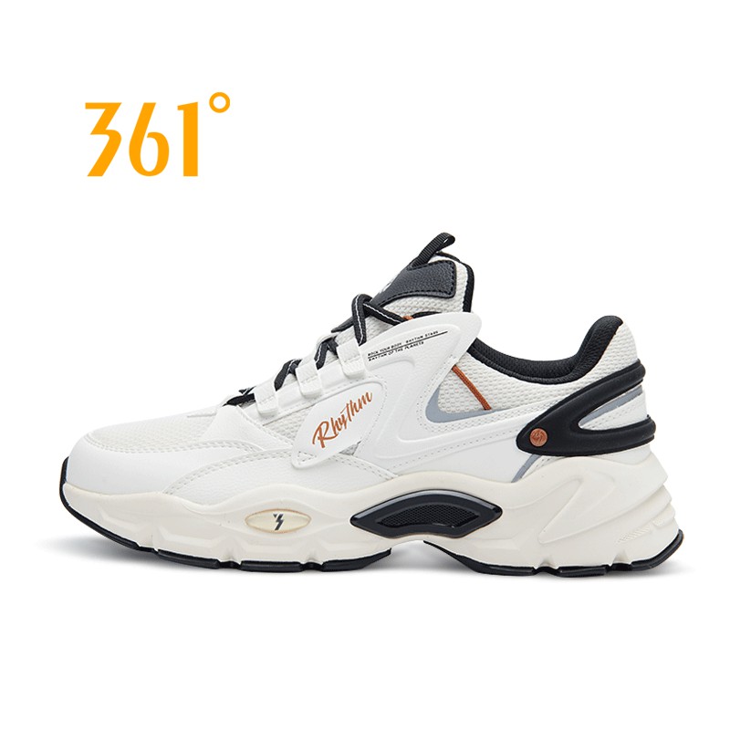 361 Degrees Giày sneaker đế dày kiểu dáng thể thao cổ điển đơn giản cho nam 571946774
