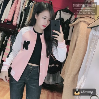 Áo Bóng Chày Nỉ Bông (Hình Thật) 