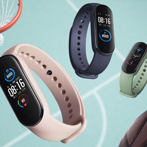 Dây đeo silicon thời trang thể thao năng động cho Xiaomi Mi Band 6 5 4 3 ywVt