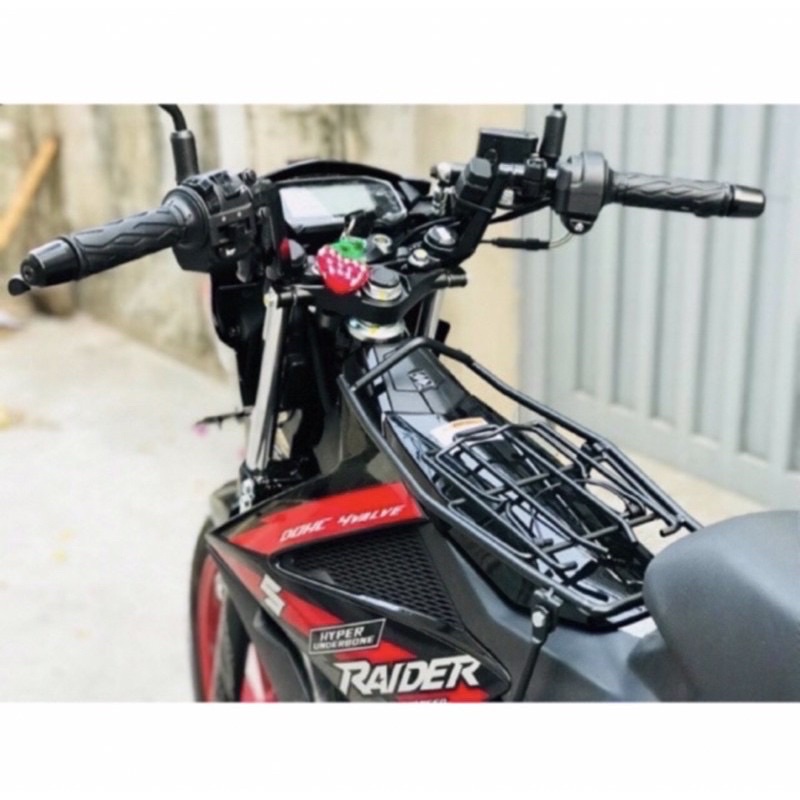 Baga Satria &amp; Raider FI Sơn Đen/INOX/Xi 7 Màu/Xi Titan