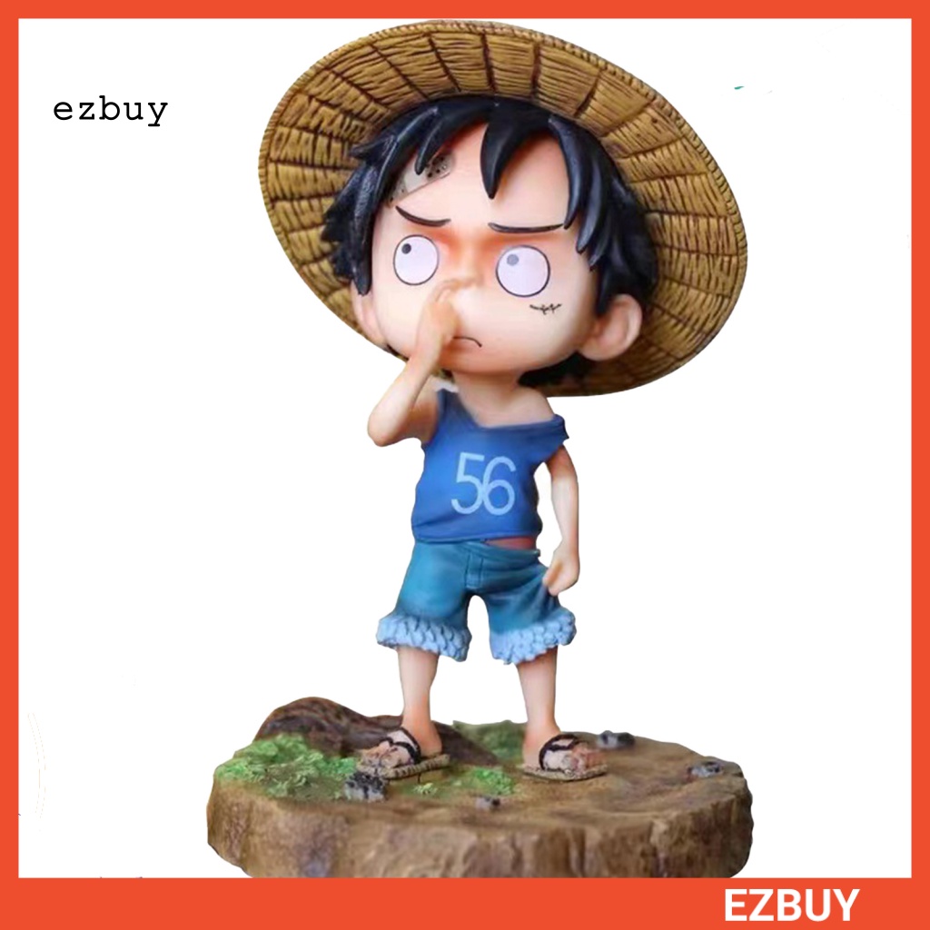 Mô Hình Nhân Vật Luffy Mini Bằng PVC Dành Cho Bé
