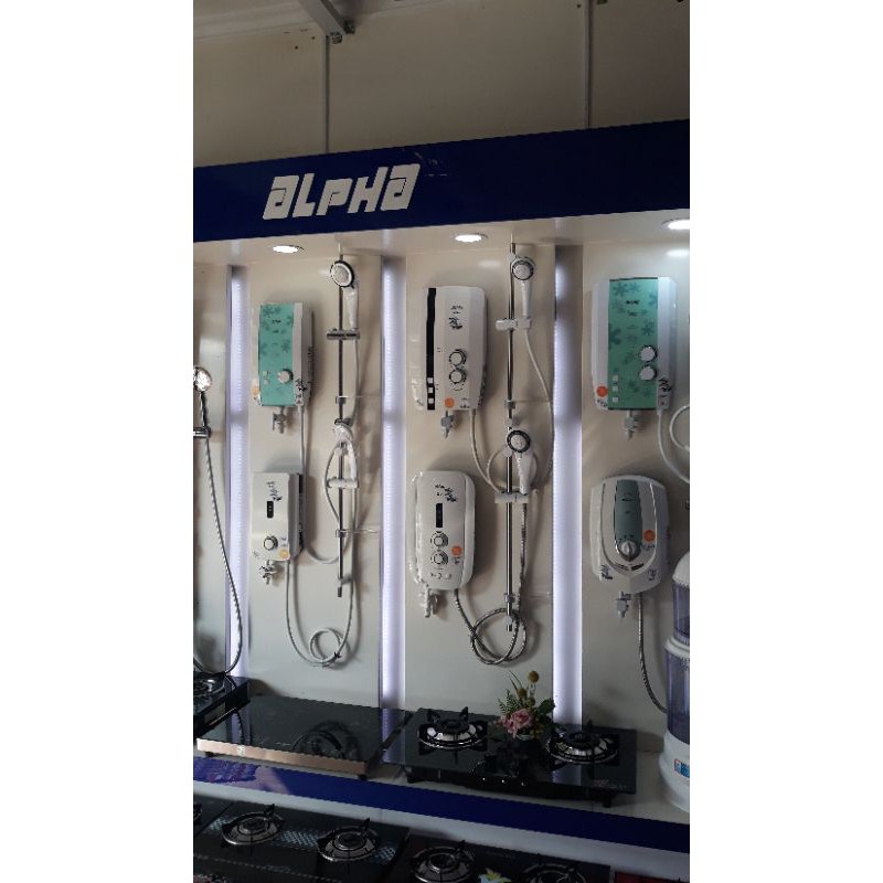 Máy tắm nước nóng trực tiếp alpha M3E