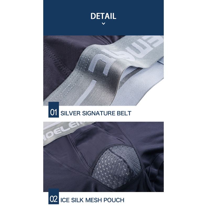 Quần Lót Boxer Chữ U Dành Cho Nam Chất Lượng Cao 035