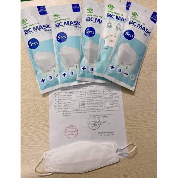 Khẩu trang KF94 4D BC Mask