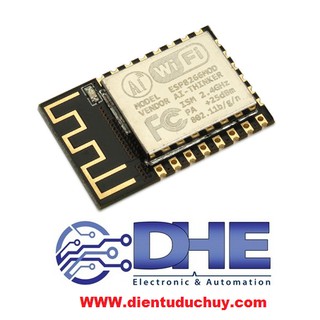 Mạch wifi module chưa ra chân esp-12f + đế ra chân