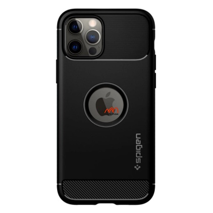 [Mã 44ELSALE2 giảm 7% đơn 300K] Ốp Lưng Spigen Rugged Armor iPhone 12