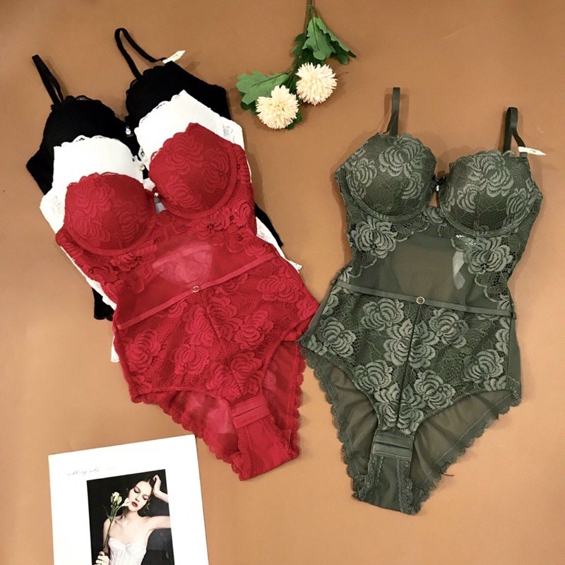 Bodysuit ren có gọng và mút kiểu dáng sexy | BigBuy360 - bigbuy360.vn