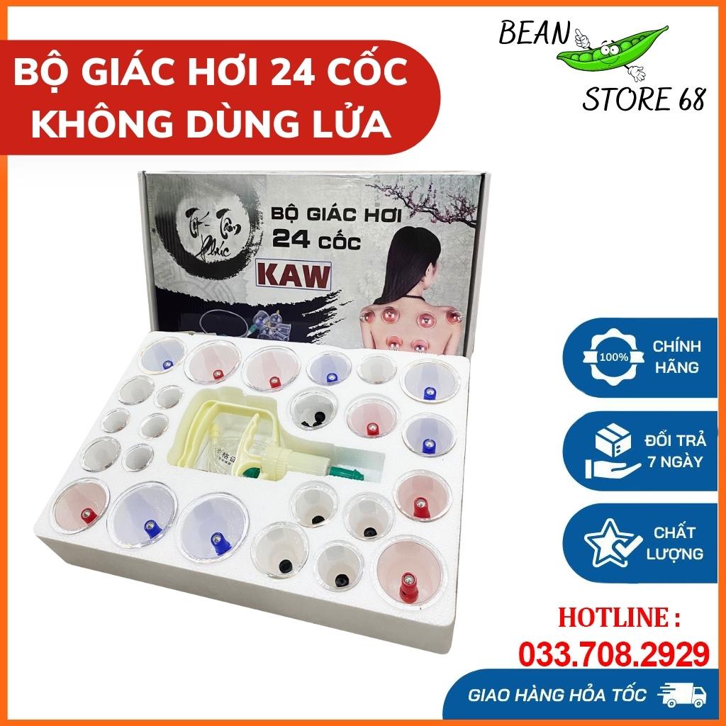 Bộ giác hơi không dùng lửa(24 phụ kiện), Bộ Giác Hơi chân không không dùng lửa, an toàn tuyệt đối, bảo hành uy tín
