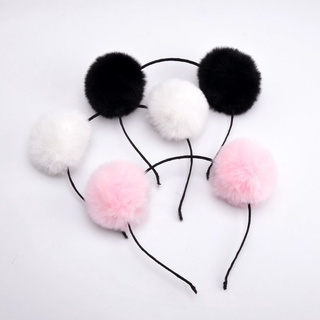 Bờm cài tóc tai gấu dễ thương cute