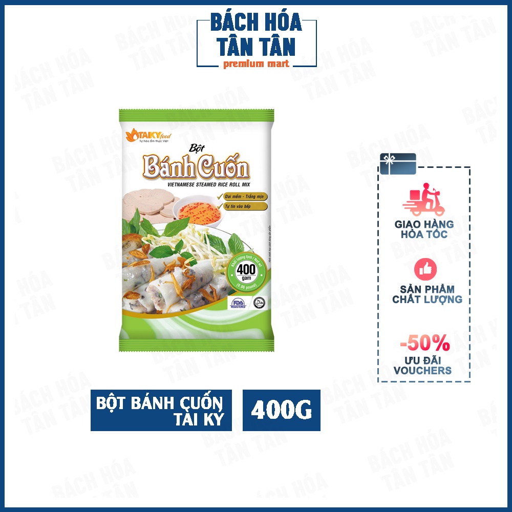 Bột bánh cuốn Tài Ký, gói 400g