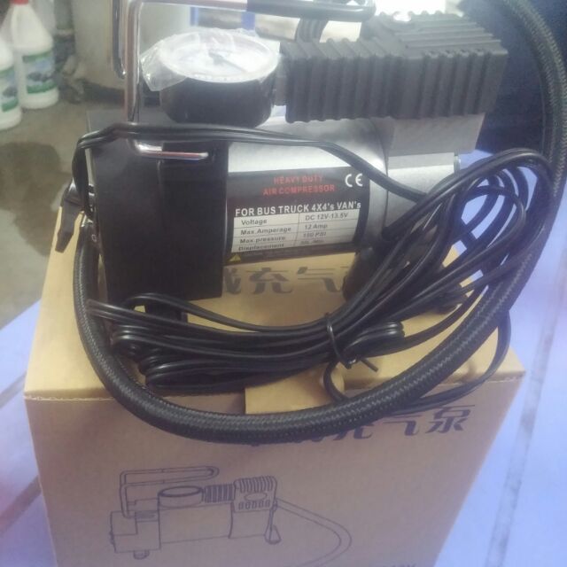 Bơm điện 12v dự phòng ô tô bị xịt lốp non hơi