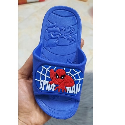 DÉP SIÊU NHÂN NHỆN NHỰA DẺO BÉ TRAI (TĂNG 2 SIZE Ạ)