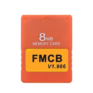 Free McBoot v1.966 8MB /16MB/ 32MB /64MB Memory Card for PS2 FMCB Version 1.966