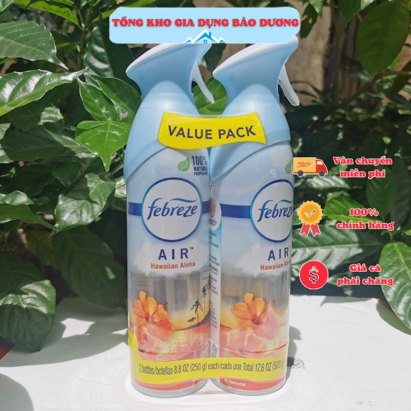 Xịt thơm phòng, xịt khử mùi hôi FEBREZE 500ml