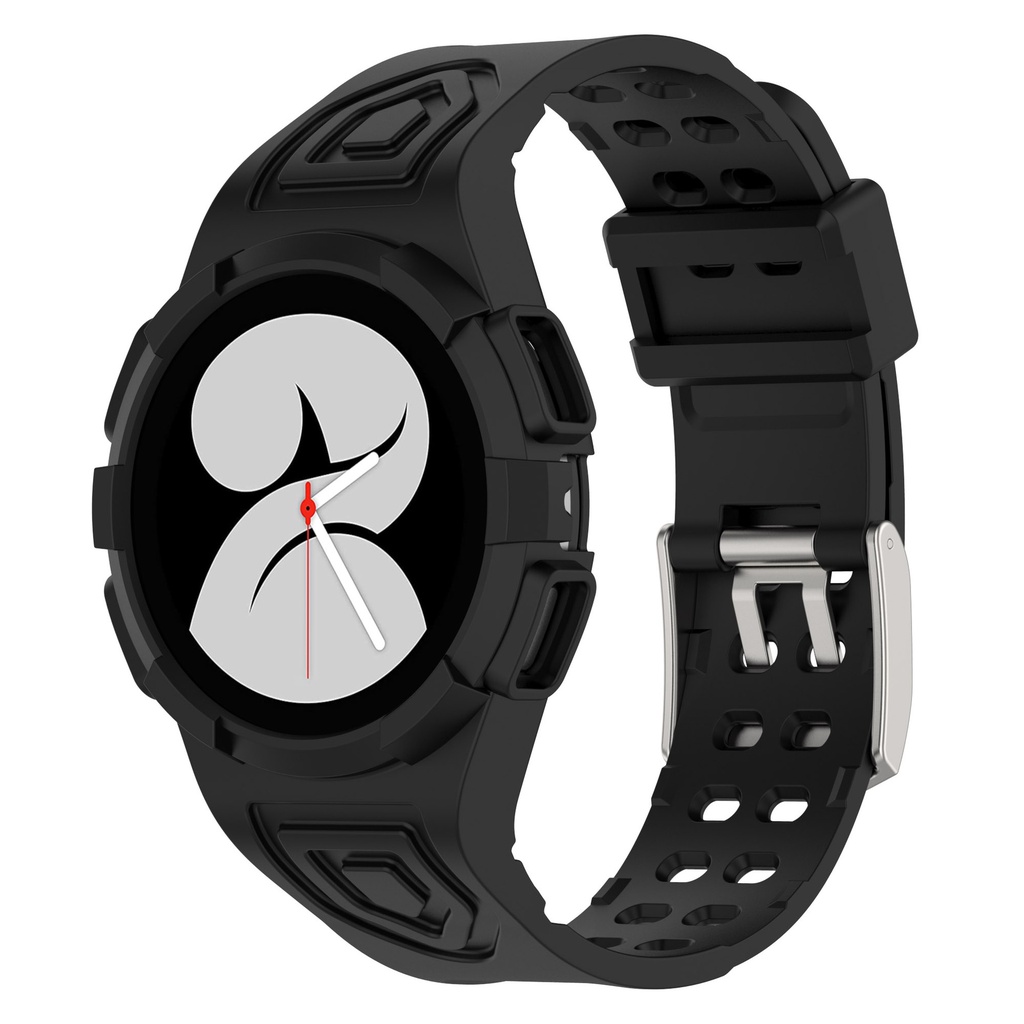 Dây Đeo Thay Thế Bằng Silicone Mềm Trong Suốt Cho Đồng Hồ Samsung Galaxy Watch 4 40mm 44mm