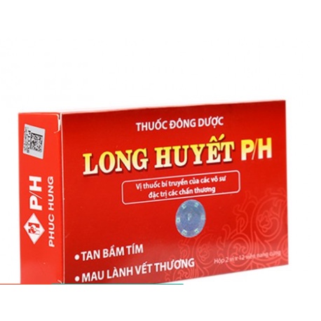 Long Huyết P/H (2 vỉ x 12 viên/hộp)