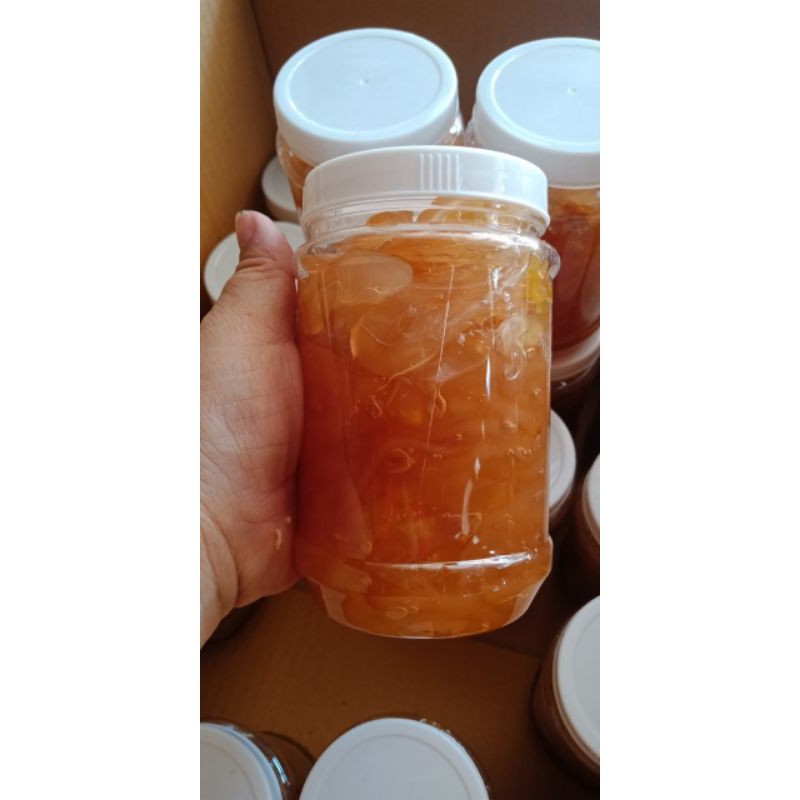 Hủ, hộp 500gr Thốt Nốt rim đường pha chế vào ly, cốc hoà quyện sữa tươi món ăn vặt đặc sản vùng bảy núi An Giang