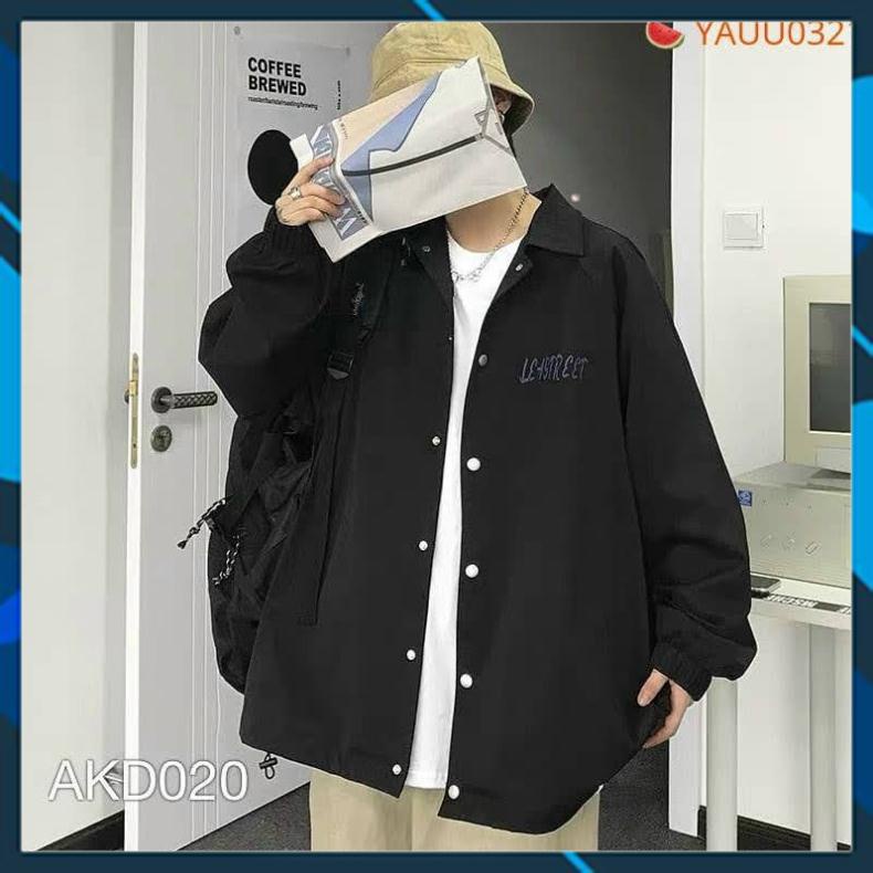 Áo khoác dù nam nữ in bớm xanh có size lớn
