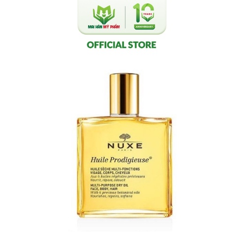 Dầu Khô Đa Năng Nuxe Huile Prodigieuse Multi-Purpose Dry Oil 100ml