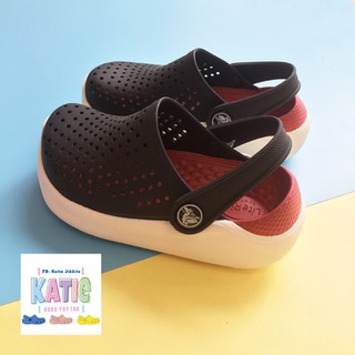 Giày Literide trẻ em đen lót đỏ