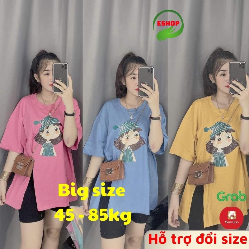 Đồ bộ nữ quần đùi ESHOP đồ bộ mặc nhà bigsize áo xẻ tà 1 bên quần thun gân đẹp dễ thương đi chơi ngủ cute DB39