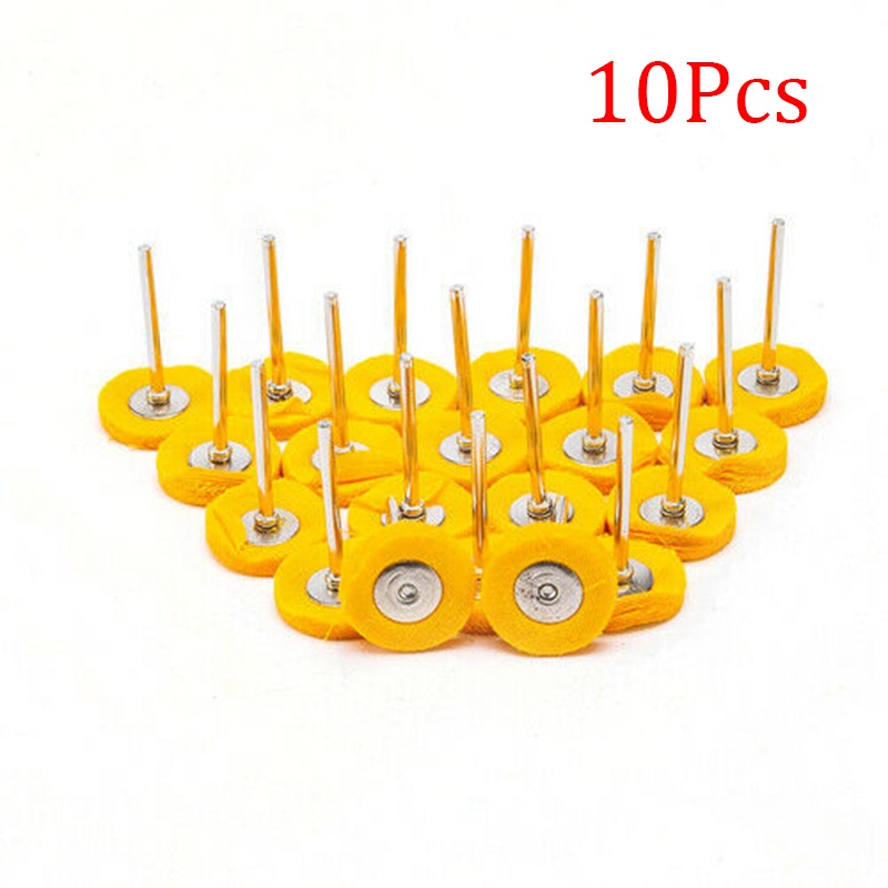 Bộ Bánh Xe Đánh Bóng Vải Cotton Nhỏ Gọn Chuyên Dụng