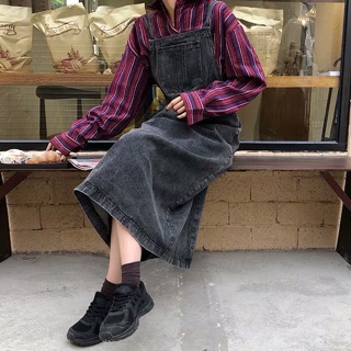 [ORDER] Yếm váy dài hở lưng ulzzang(chất dày)