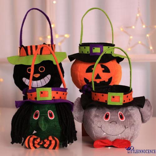 Túi đựng kẹo Halloween nhiều hình dạng DIY