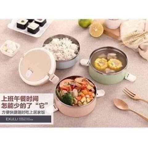 Hộp Cơm Giữ Nhiệt 4 Tầng Lunch Box Lõi Inox 304 Giữ Nhiệt Lâu