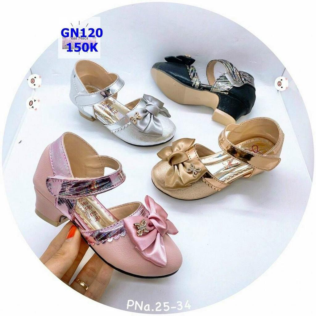 Giày cao gót nơ trẻ em