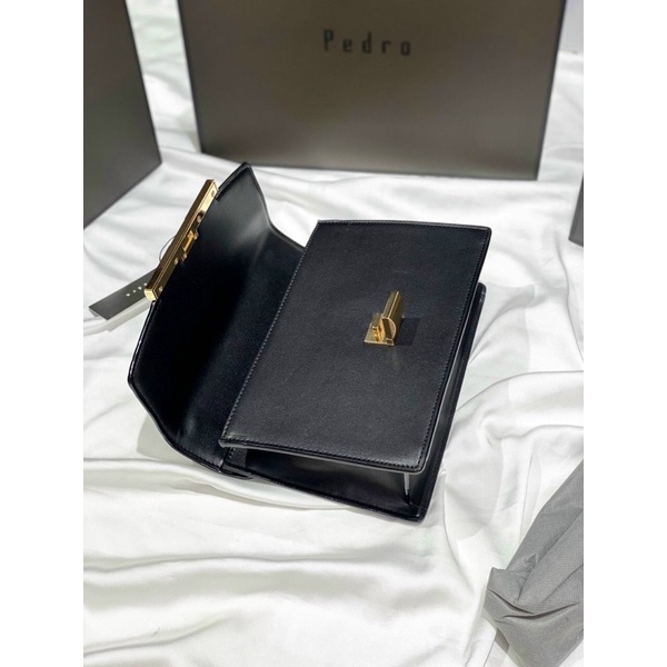 Túi xách chữ P khoá gập mới hình hộp đựng vừa điện thoại