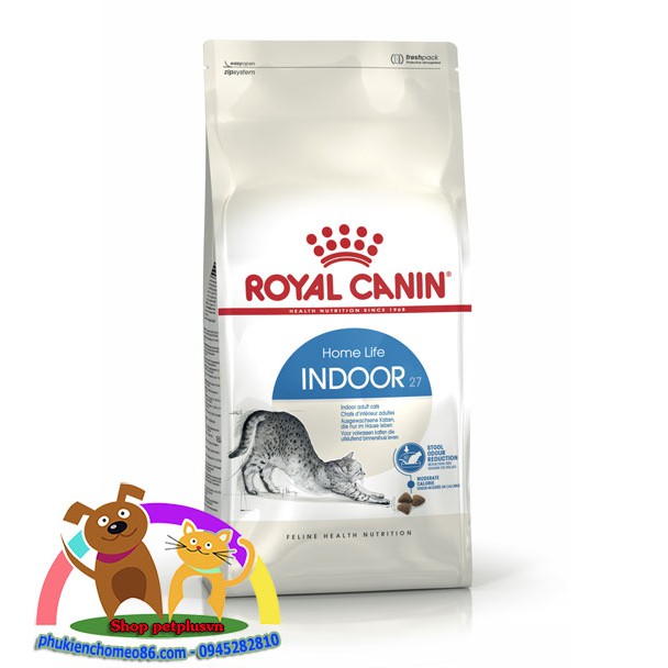Thức ăn cho mèo già Royal Canin Indoor 27